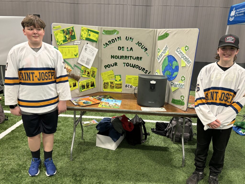 foire d'initiatives écologiques école Saint-Joseph